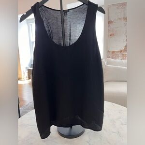 Ann Taylor | Black Sleeveless Top Size XL